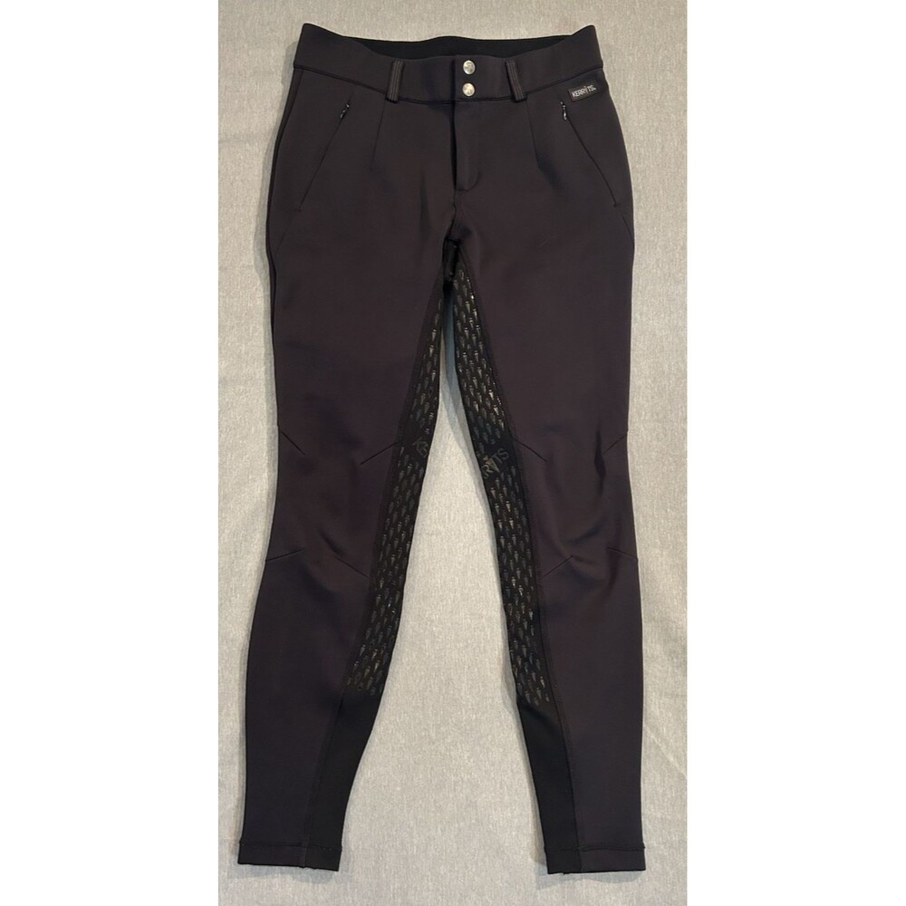 Kerrits Breeches Women's M Black Pants Horse Equestrian